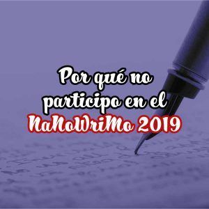 nanowrimo 2019